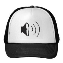 Audio Symbol Mesh Hats