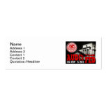 Audit the Fed Skinny Business Card