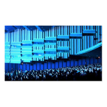 auditorium business card