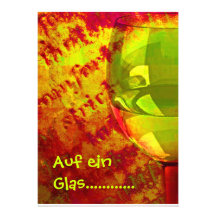 Auf ein Glas............ Personalisierte Ankündigungen