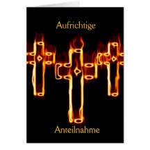 Aufrichtige Anteilnahme Grußkarten