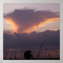 August 2008 Skyscape 1 Poster