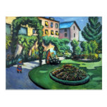 August Macke - A Garden Post Cards