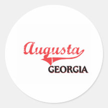 Augusta Georgia City Classic Sticker