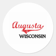 Augusta Wisconsin City Classic Stickers