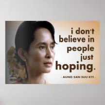 Aung san suu kyi quotes posters