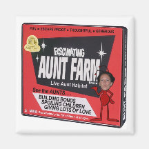 Aunt Farm Magnets