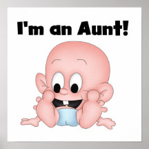 Aunt of New Nephew T-shirts and Gifts Poster