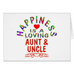 Aunt & Uncle Happiness Greeting Card
