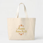 Auntie Brightens My Life Canvas Bag
