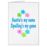 Auntie Spoils Card