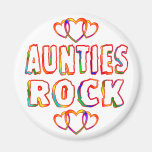 Aunties Rock Magnet