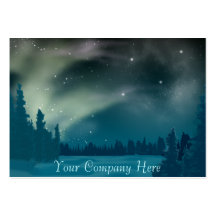 Aurora Borealis Business Card
