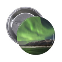 Aurora Borealis Button