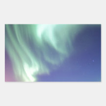 Aurora Borealis, or Northern Lights, Alaska Sticker