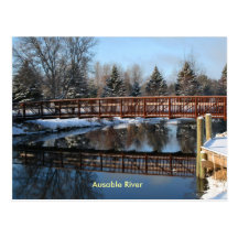 Ausable River Postcard