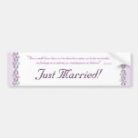 Austen Wedding Bumper Sticker