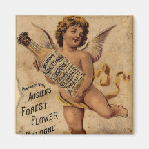 Austen's Forest Flower-1908 Refrigerator Magnets