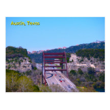 Austin 360 Bridge Postcards
