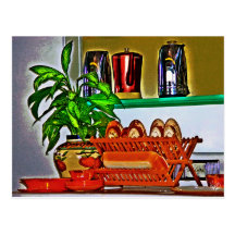 Austin Diner Decor, Austin, TX Postcard