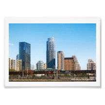 Austin Skyline Art Photo