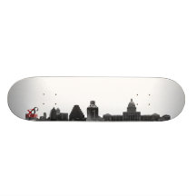 Austin Skyline Skate Deck