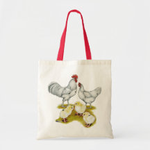 Austra White Family Tote Bag