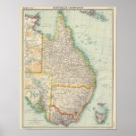 Australia eastern section poster
