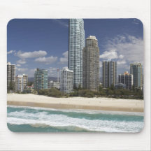 Australia, Queensland, Gold Coast, Surfers Mouse Pads