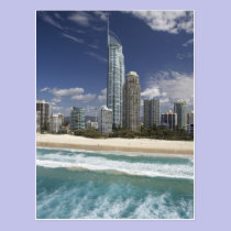 Australia, Queensland, Gold Coast, Surfers postcards