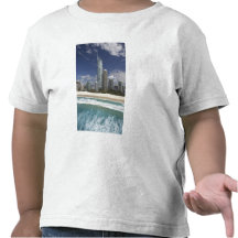 Australia, Queensland, Gold Coast, Surfers Tee Shirt