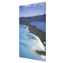 Australia, The Whitsundys, Queensland. Hill Stretched Canvas Print