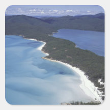 Australia, The Whitsundys, Queensland. Hill Square Stickers