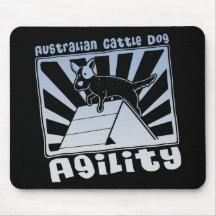 Australian Cattle Dog Agility A-Frame Mouse Pad