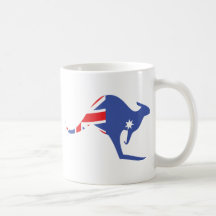 australian kangaroo mug