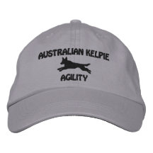 Australian Kelpie Agility Embroidered Hat