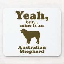 Australian Shepherd Dog Mousepads