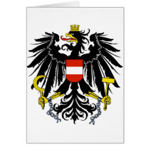 Austria Coat Of Arms Cards