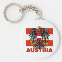 Austria Coat of Arms Key Chains