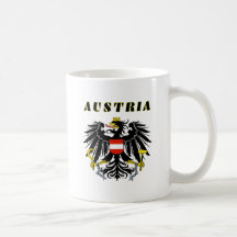 AUSTRIA Coat Of Arms Mug