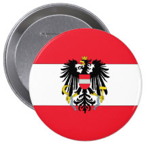 Austria Coat of Arms Pinback Buttons