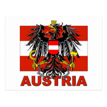 Austria Coat of Arms Post Card