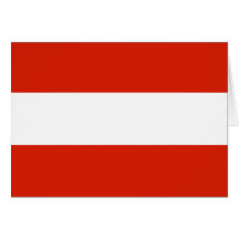 Austria Flag Card