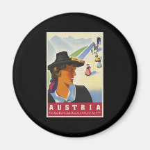 Austria Refrigerator Magnets