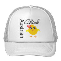 Austrian Chick Trucker Hat