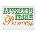 Authentic Irish Princess Greeting Card
