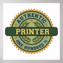Authentic Printer