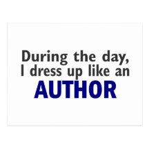 AUTHOR During The Day Postcard