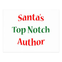 Author Top Notch Postcard