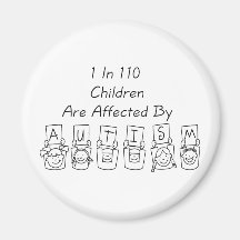 Autism: 1 in 110 fridge magnets